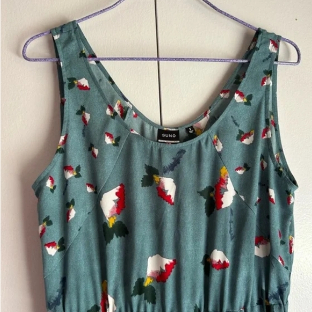Floral printed long skirt - Picture 3 of 5